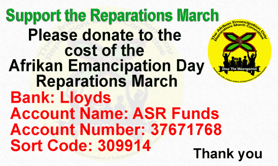 SM March Committee Bank Details