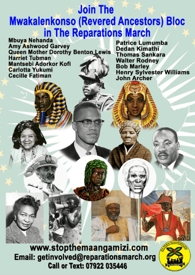 MARCH ANCESTORS BLOC