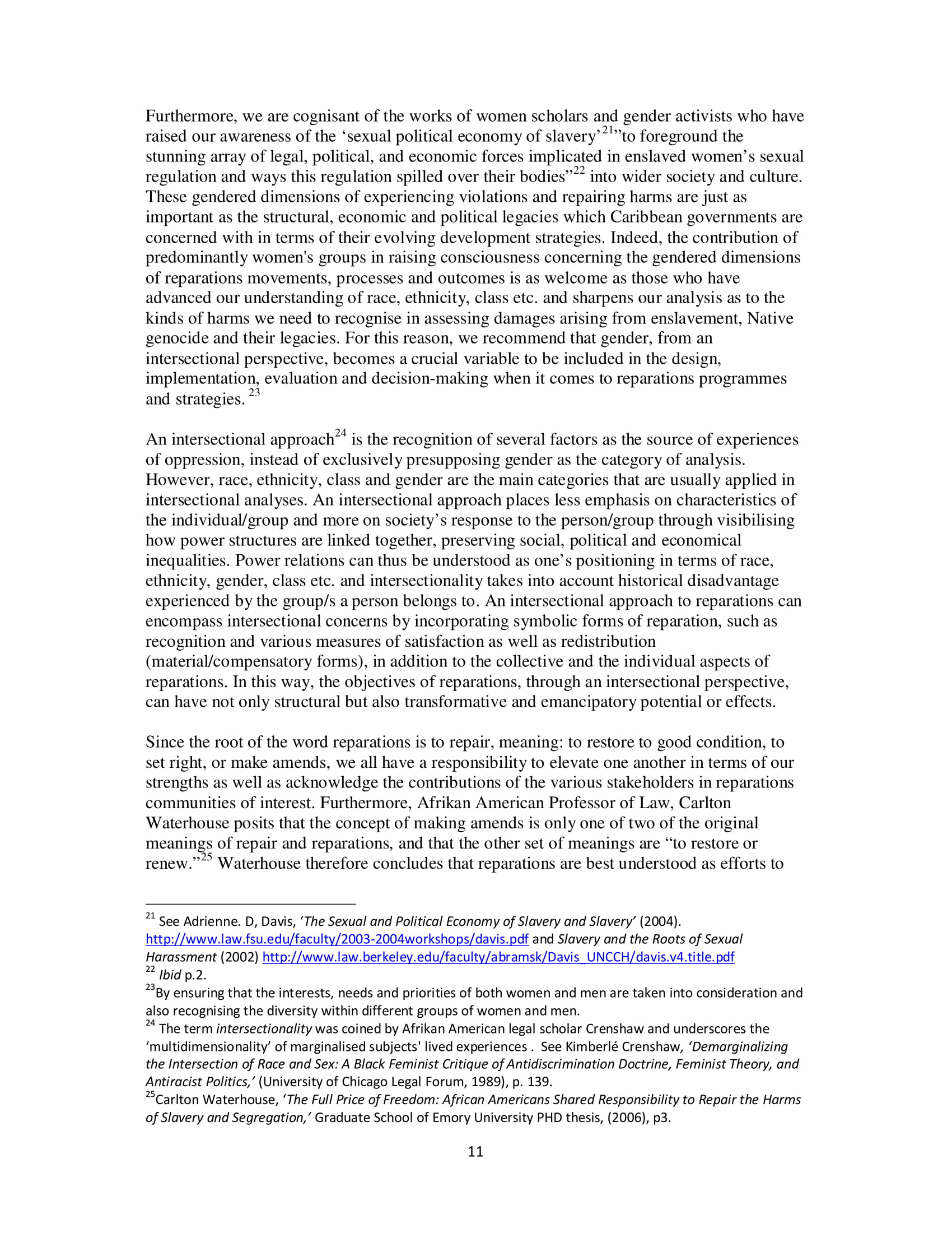 PARCOE CARICOM REPARATIONS POSITION PAPER-11