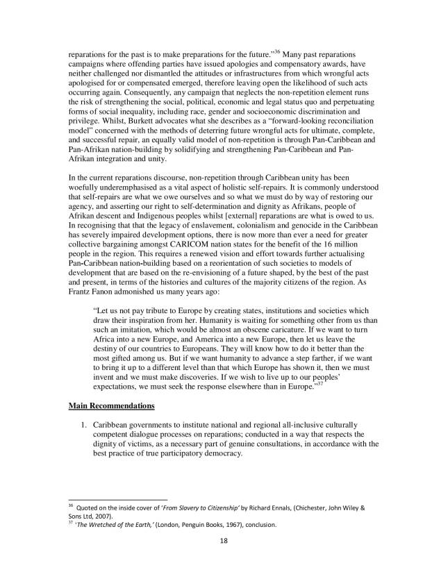 PARCOE CARICOM REPARATIONS POSITION PAPER-18