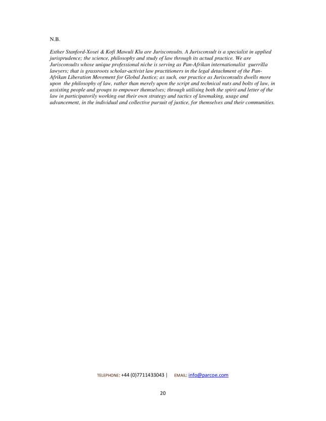 PARCOE CARICOM REPARATIONS POSITION PAPER-20