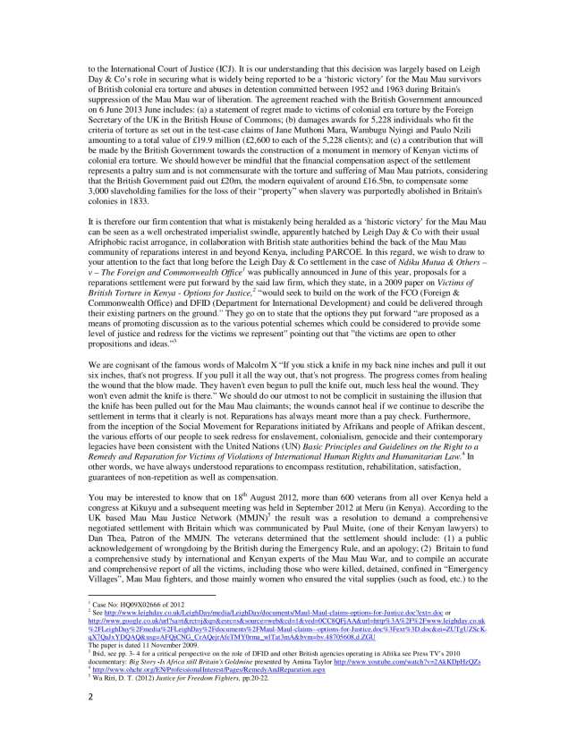 PARCOE Open Letter to CARICOM Heads of Government corrected version-2