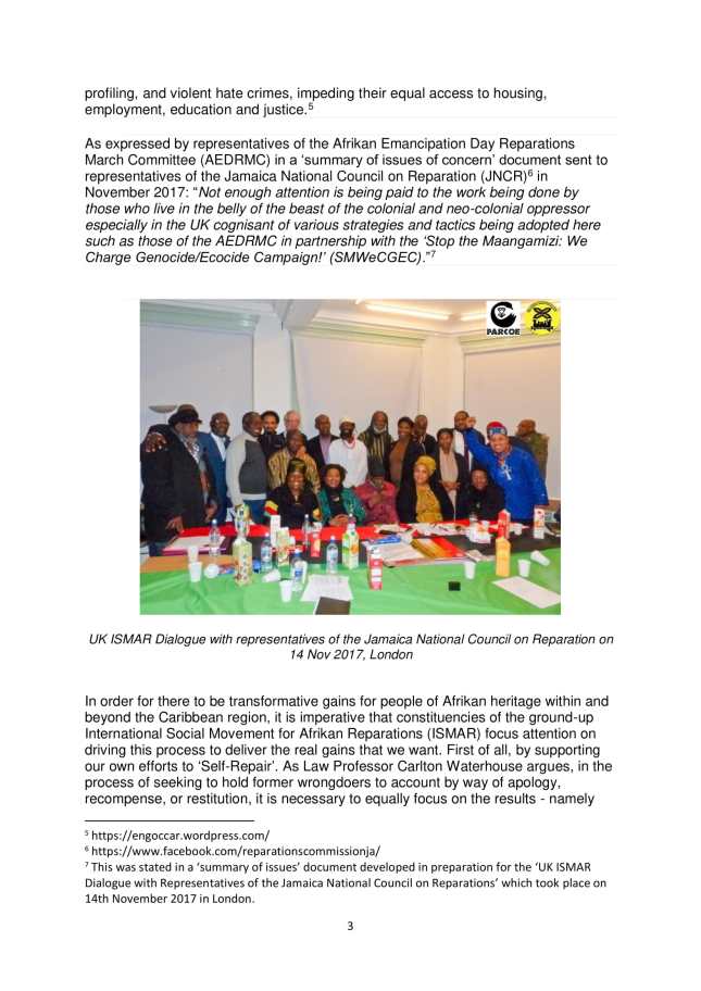 PARCOE POSITION STATEMENT UNIVERSITIES &amp; REPARATIVE JUSTICE DEC 2018-03