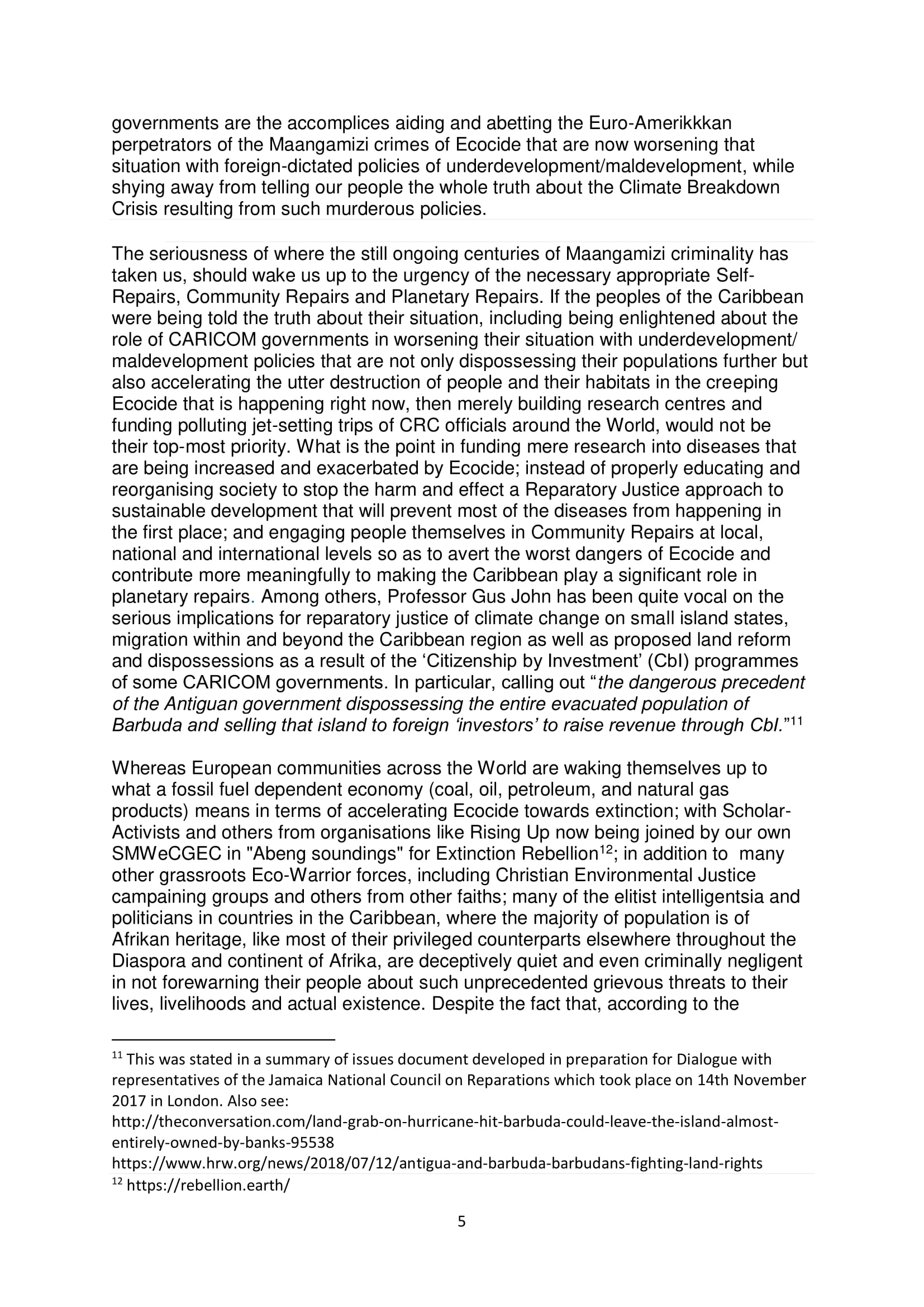 PARCOE POSITION STATEMENT UNIVERSITIES & REPARATIVE JUSTICE DEC 2018-05