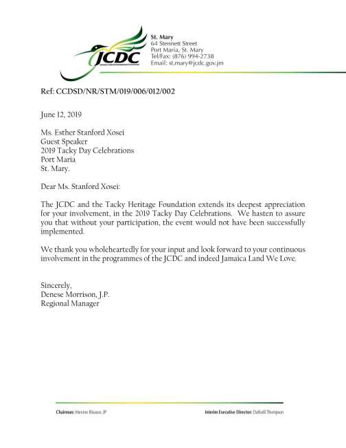 Appreciation, Esther Standford Xosei (1) FINAL-1